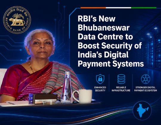 RBI’s New Bhubaneswar Data Centre to Boost Security of India’s Digital Payment Systems