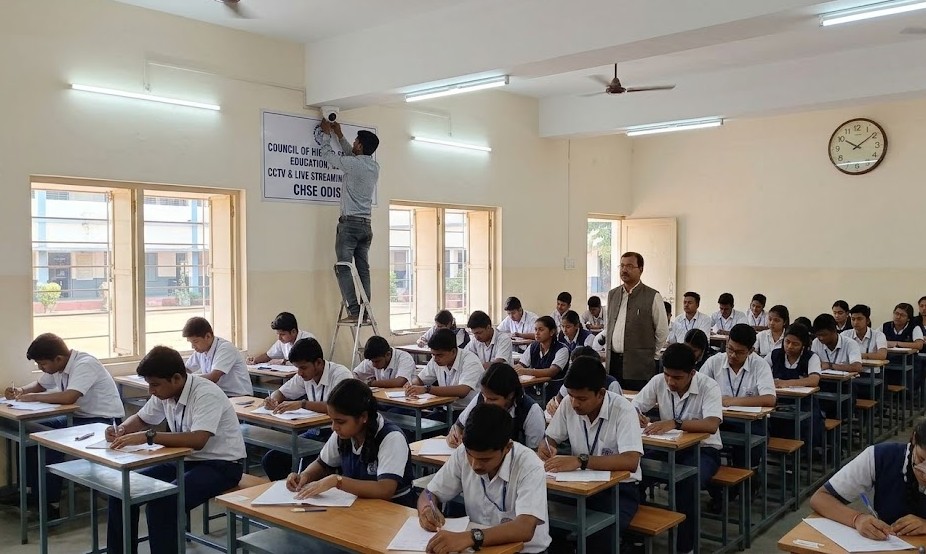 CHSE Orders CCTV, Live Streaming at All Plus-Two Exam Centres by November 30
